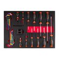 FIXMAN Classic Line 7-Drawer Roller Cabinet with 133-Piece Mechanics Tool Set